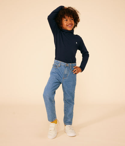 Sous-pull en coton enfant fille / garçon