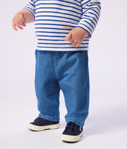 Pantalon en denim léger bébé – J4