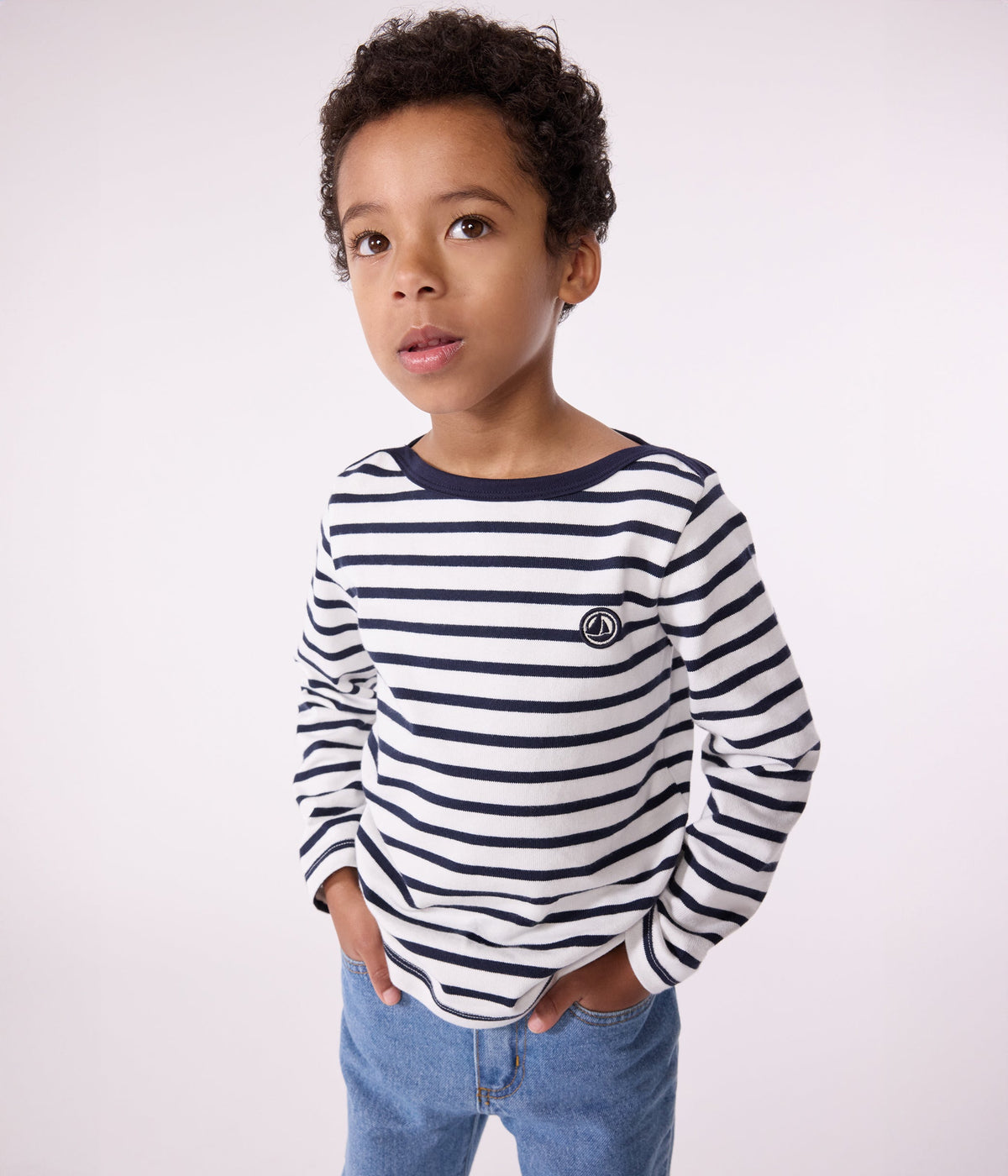 Marinière en coton enfant fille / garçon – J