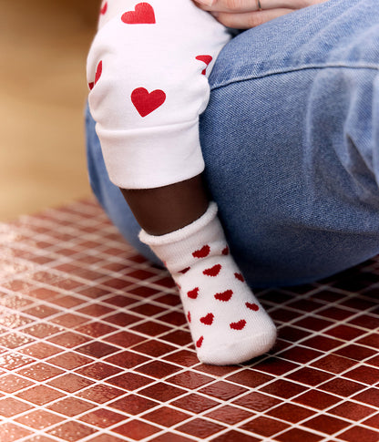 Lot de 2 paires de chaussettes en tricot bébé