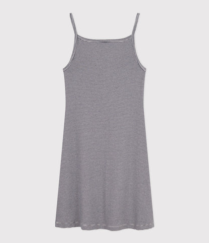 Nuisette en coton rayé femme – D