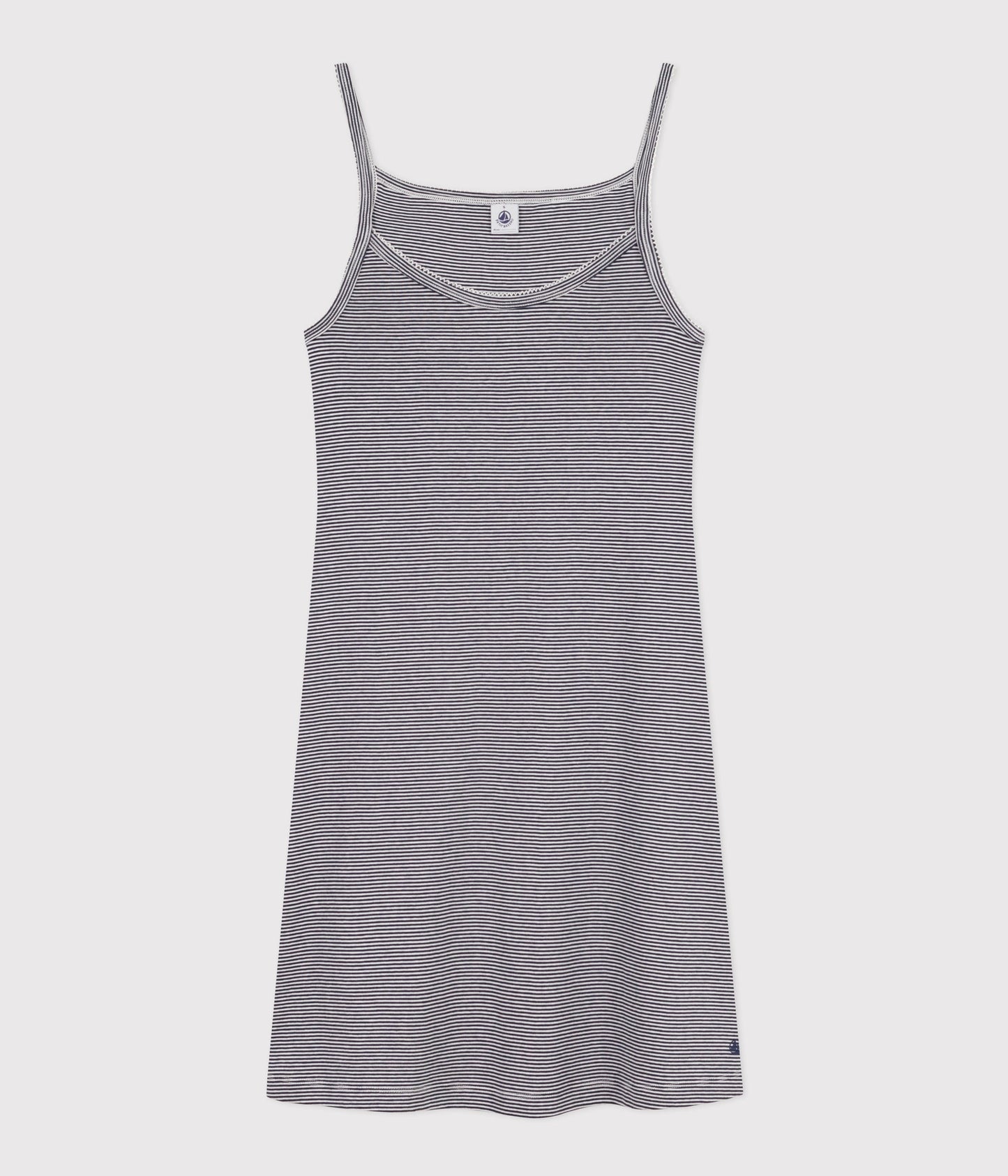 Nuisette en coton rayé femme – F1