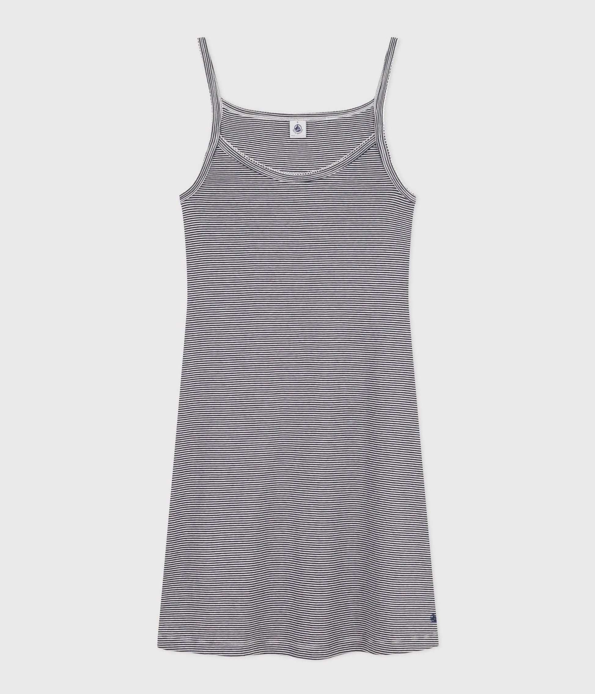 Nuisette en coton rayé femme – F1