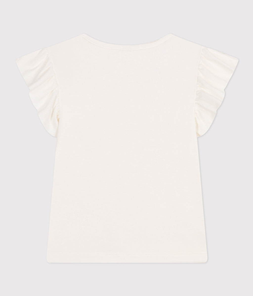 Tee-shirt en coton enfant fille – D1