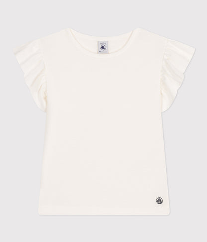 Tee-shirt en coton enfant fille