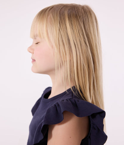 Tee-shirt en coton enfant fille