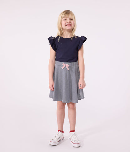 Tee-shirt en coton enfant fille