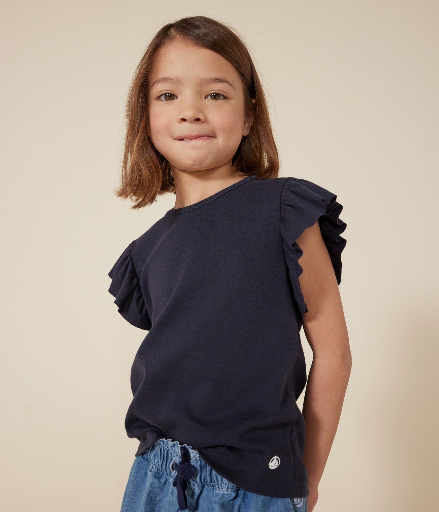 Tee-shirt en coton enfant fille – J4