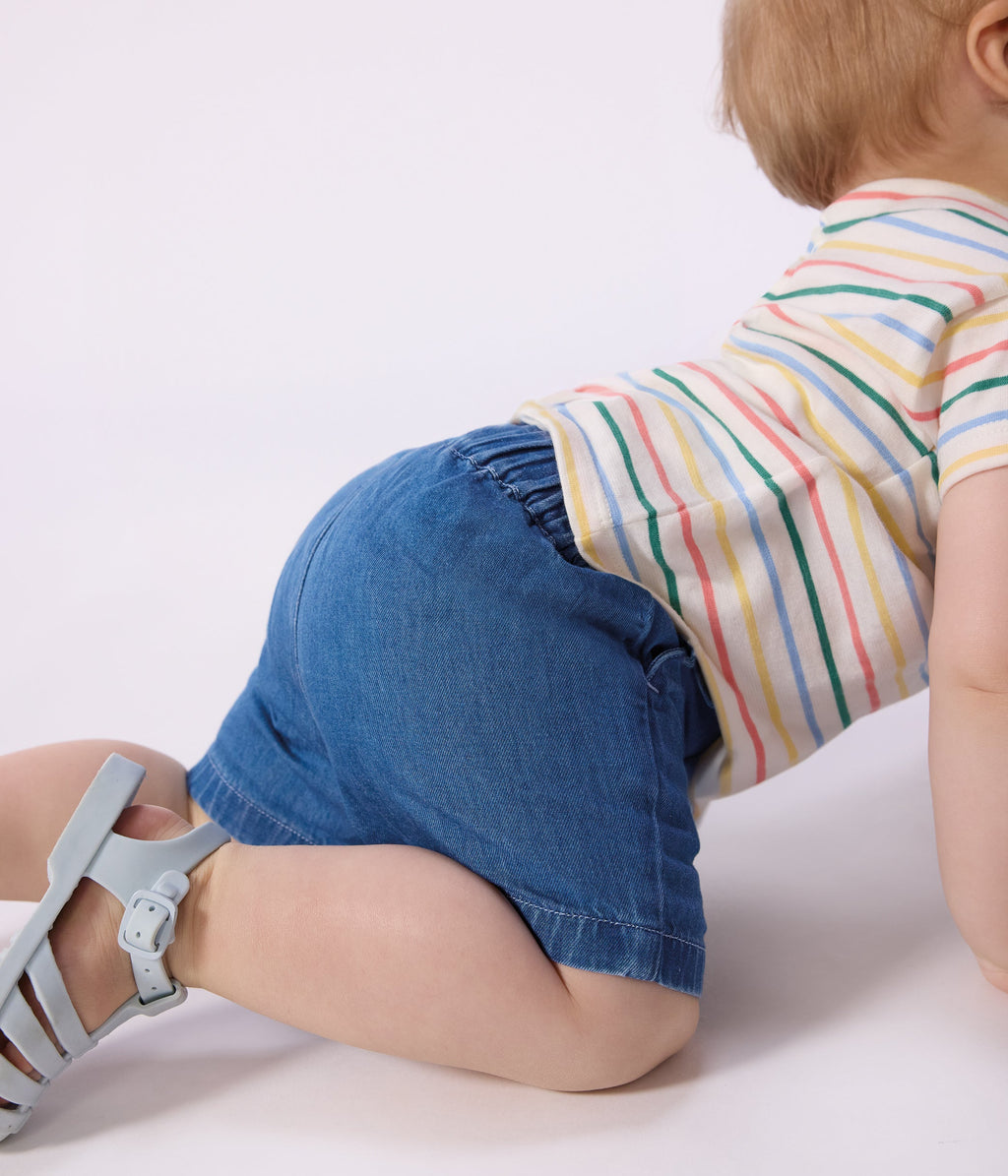Short bébé en denim léger – J2