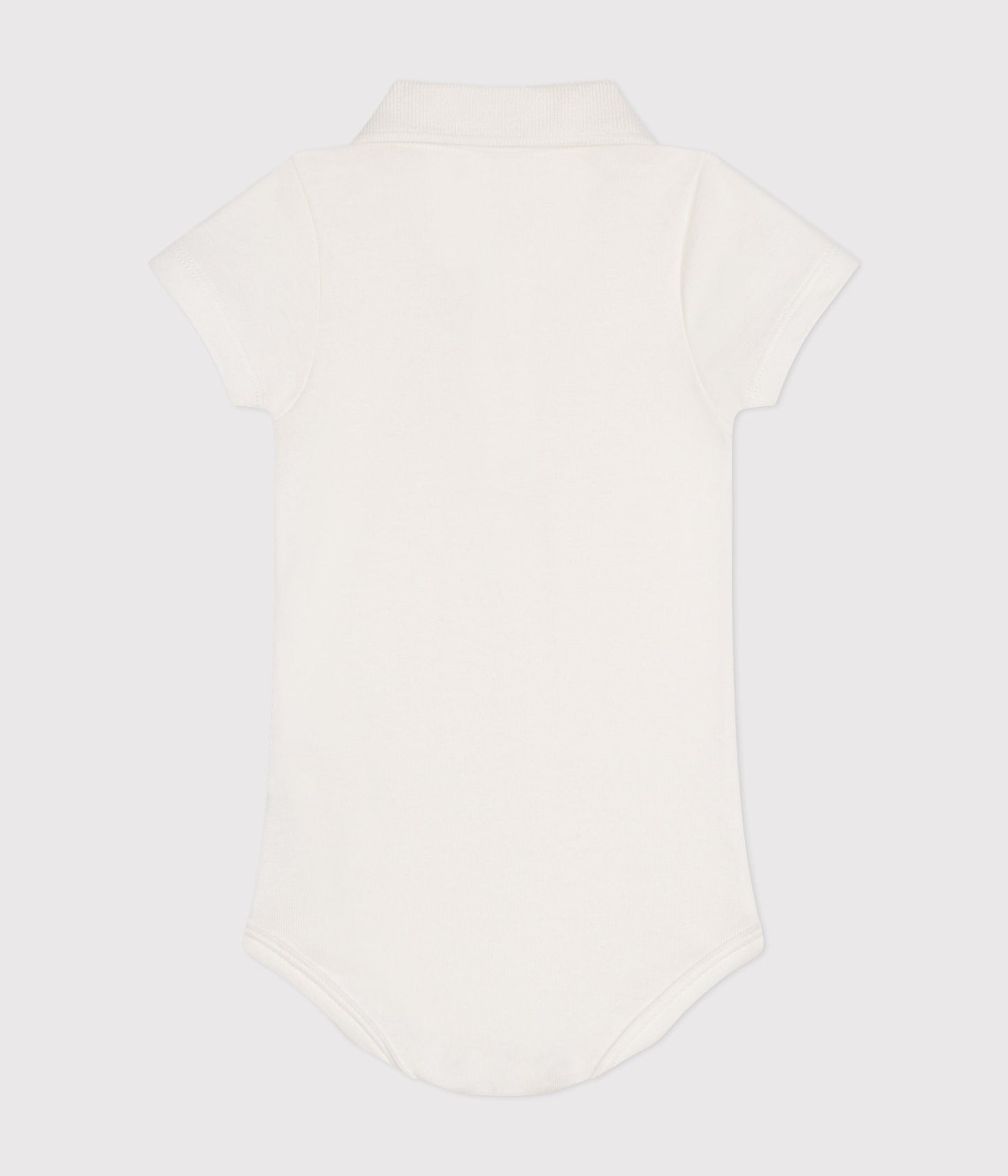 Body manches courtes bébé col polo en coton – D1