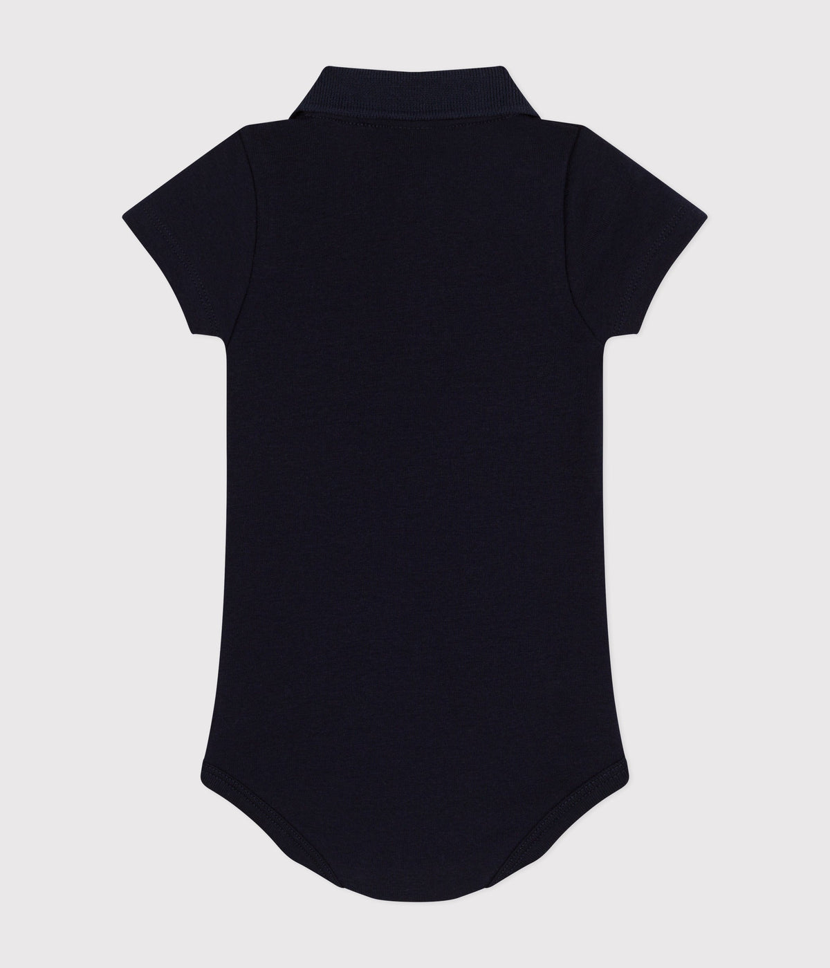 Body manches courtes bébé col polo en coton – D1