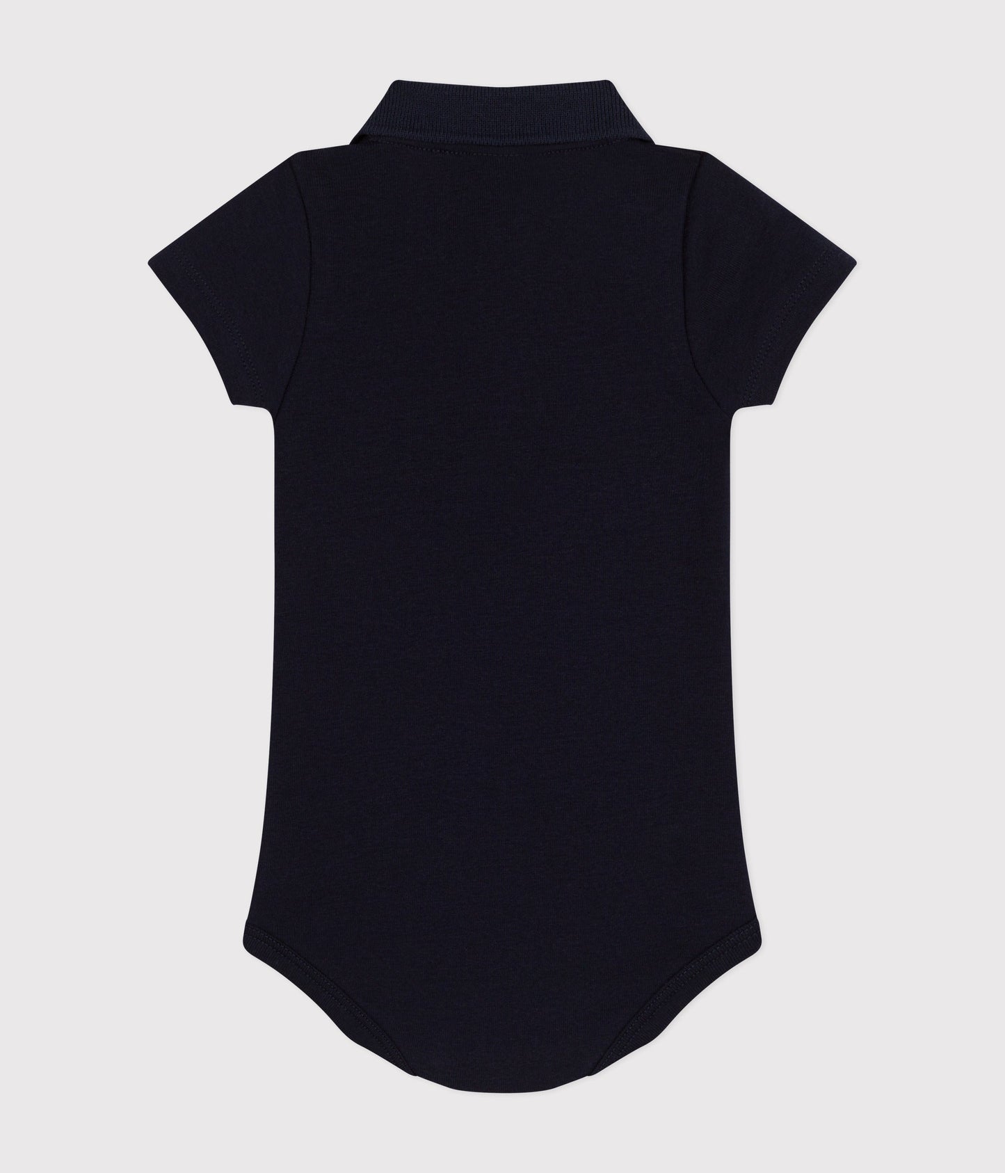 Body manches courtes bébé col polo en coton – D1
