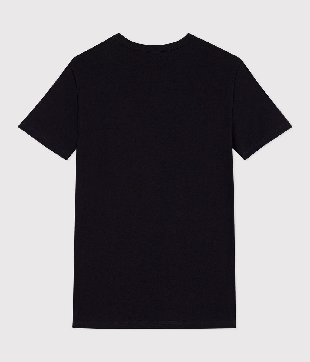 Tee-shirt l'Iconique manches courtes en côte unie femme – D