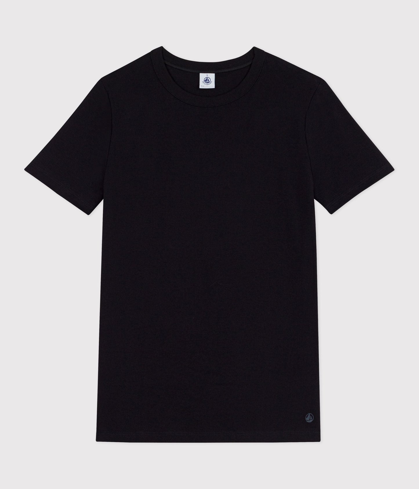 Tee-shirt l'Iconique manches courtes en côte unie femme – F1