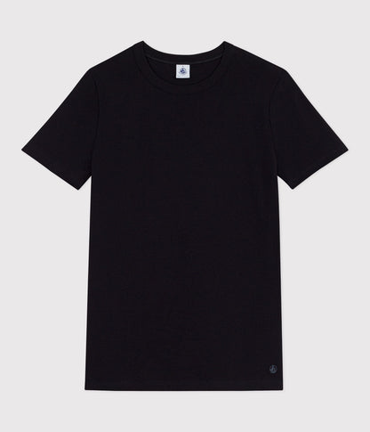 Tee-shirt l'Iconique manches courtes en côte unie femme – F1