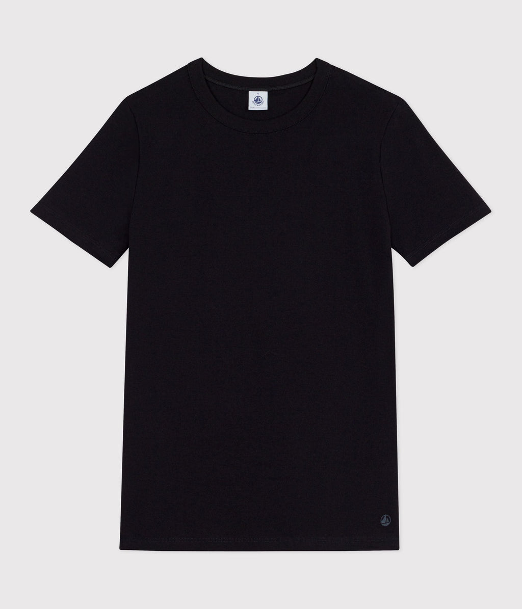 Tee-shirt l'Iconique manches courtes en côte unie femme – F