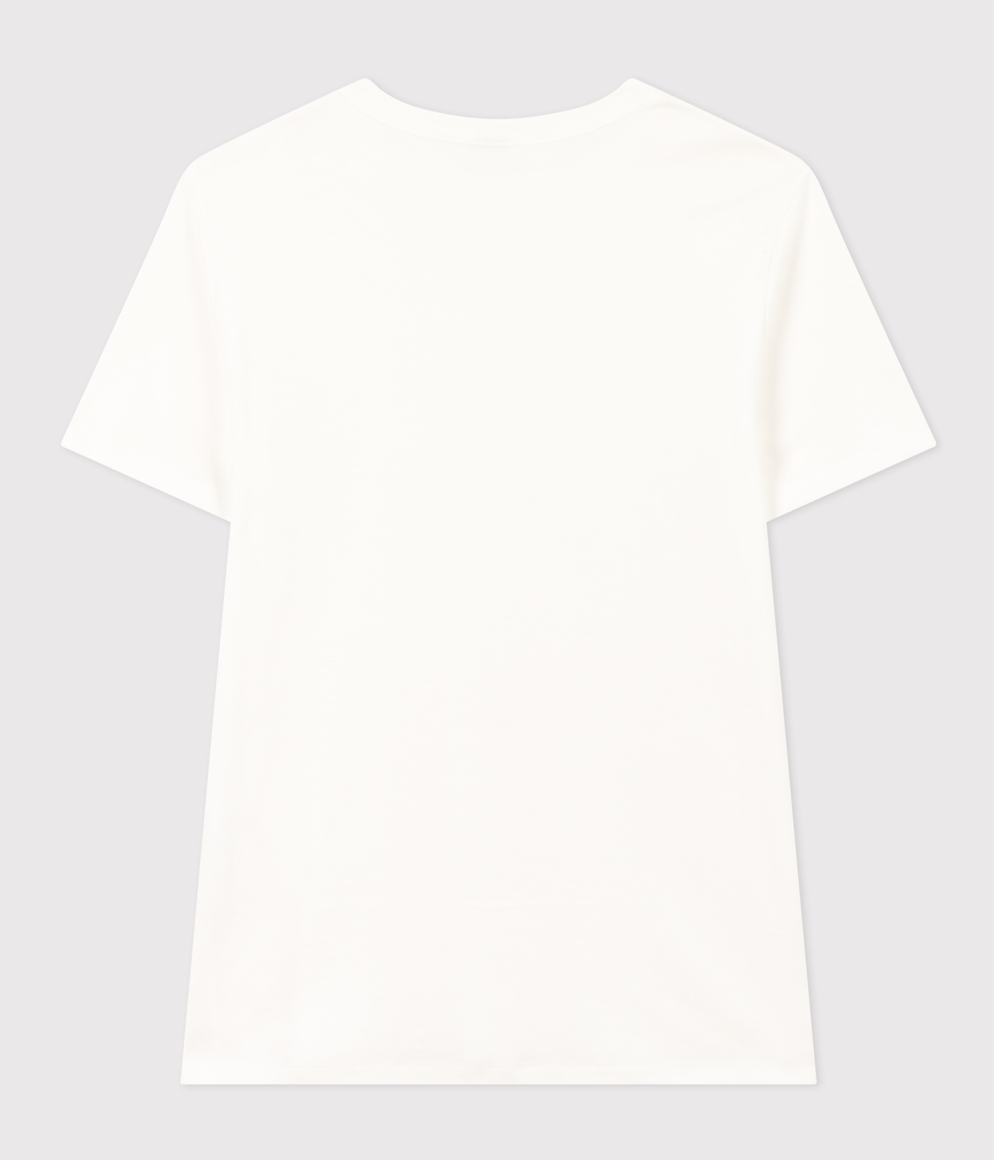 Tee-shirt l'Iconique manches courtes en côte unie femme – D