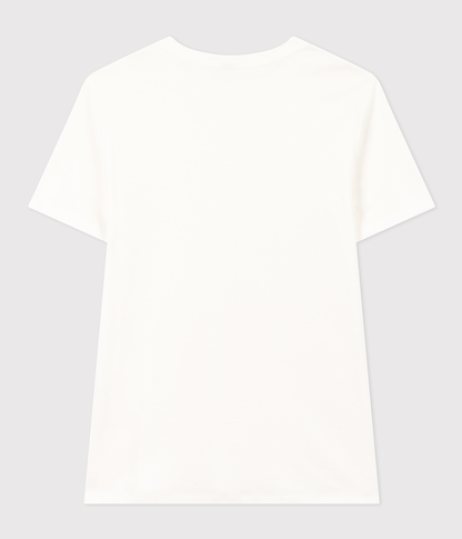 Tee-shirt l'Iconique manches courtes en côte unie femme – D