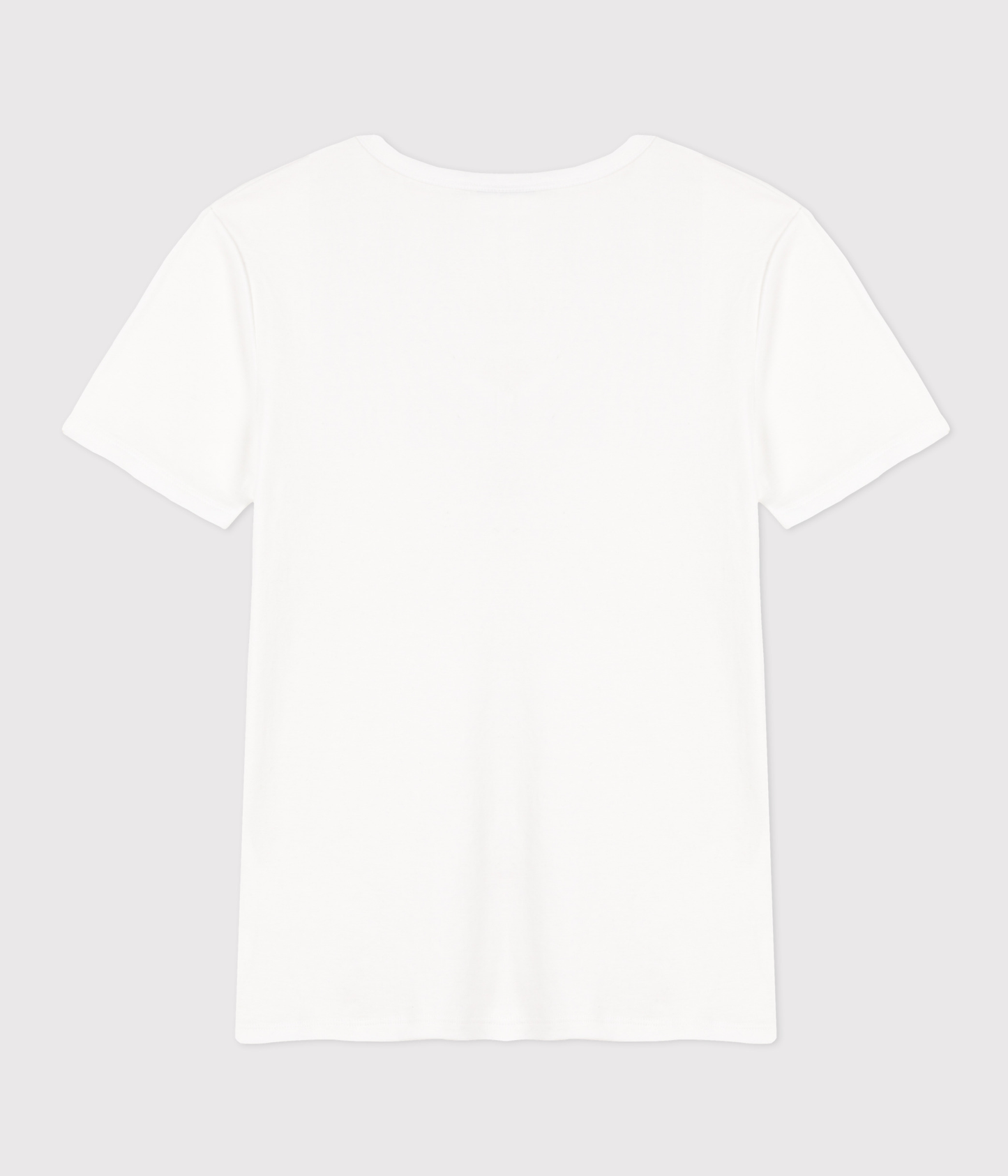 Tee-shirt l'Iconique manches courtes en côte unie femme – D