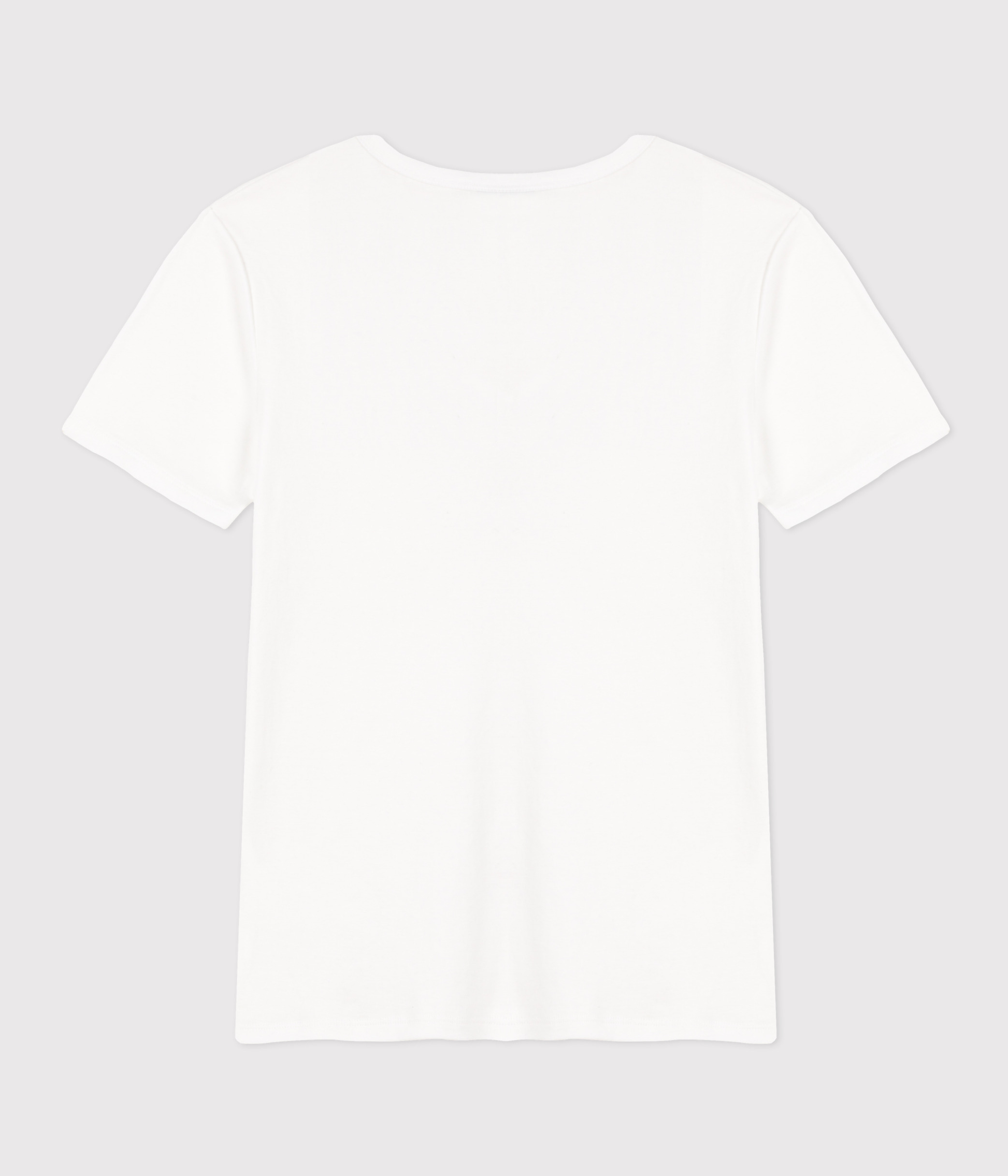 Tee-shirt l'Iconique manches courtes en côte unie femme – D