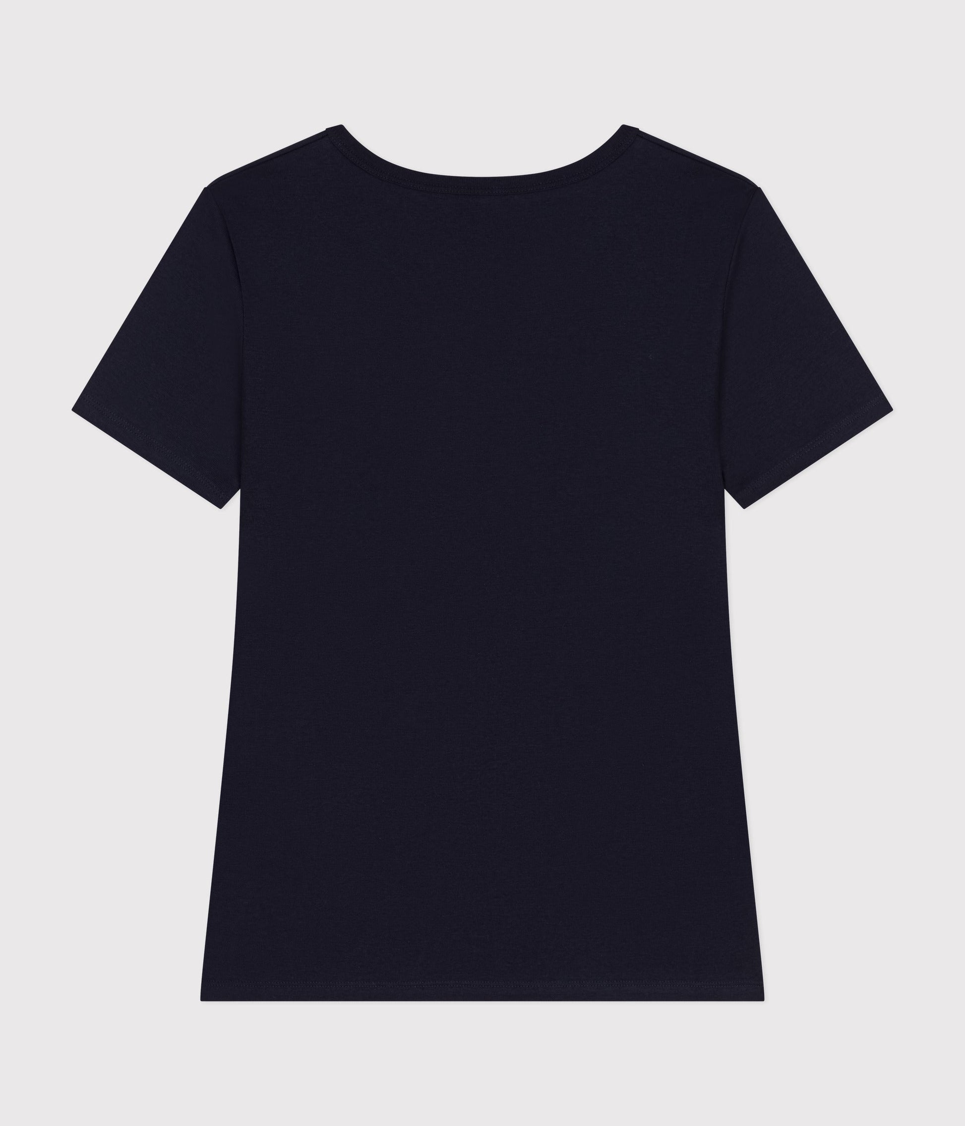 Tee-shirt l'Iconique manches courtes en côte unie femme – D