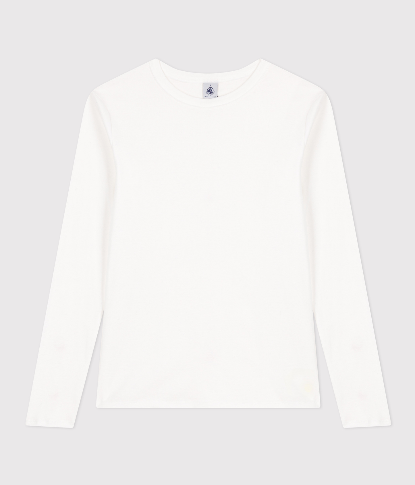 Tee-shirt l'Iconique manches longues en côte unie femme – F1