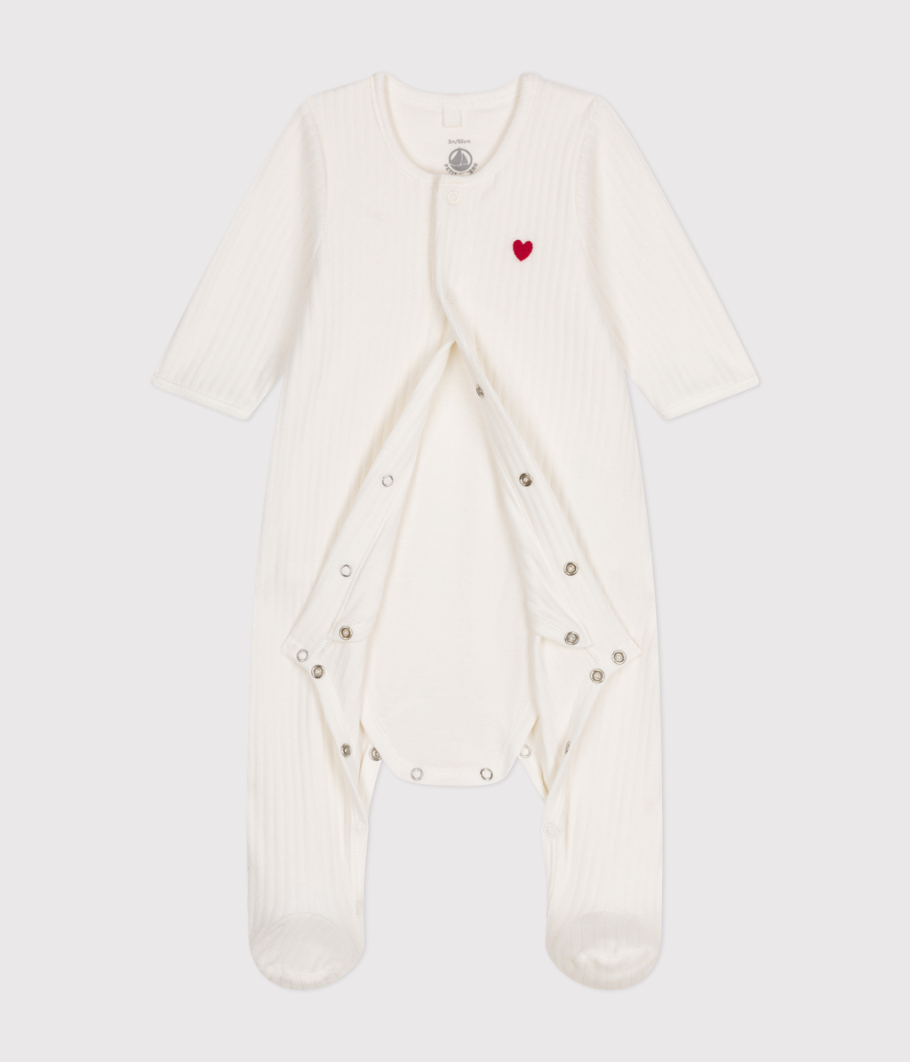 Bodyjama bébé en velours