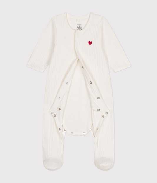 Bodyjama unisex en velours de coton biologique