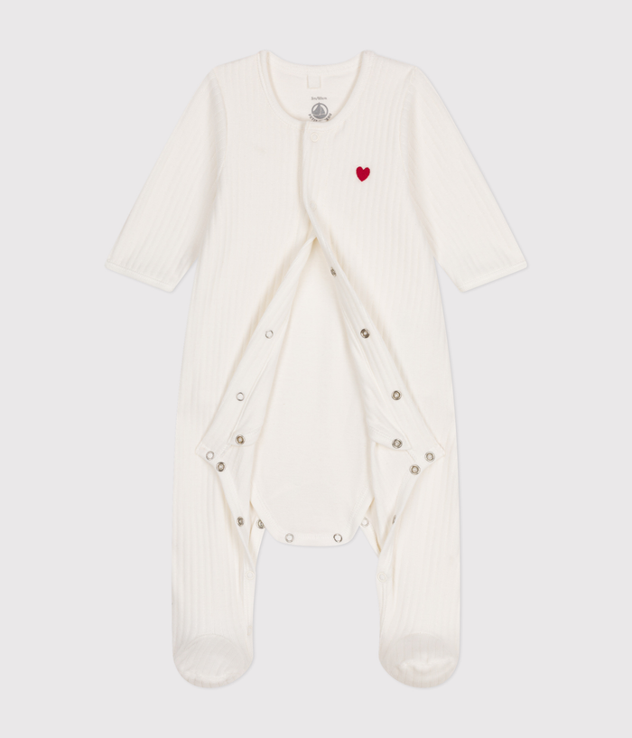 Bodyjama bébé en velours