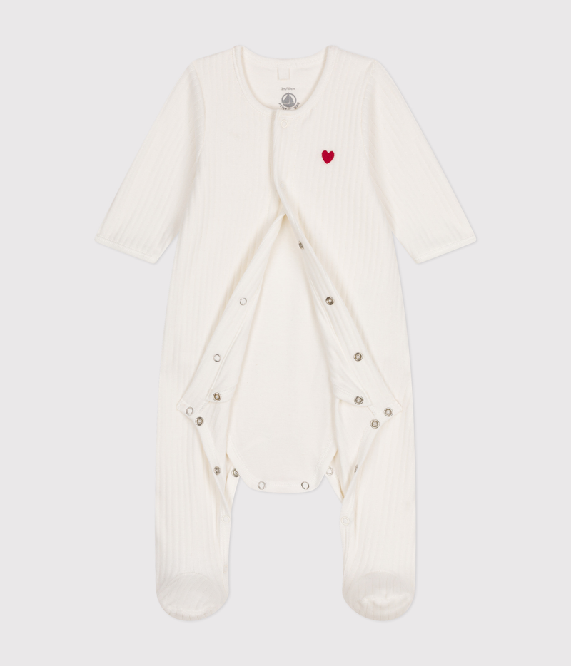 Bodyjama bébé en velours