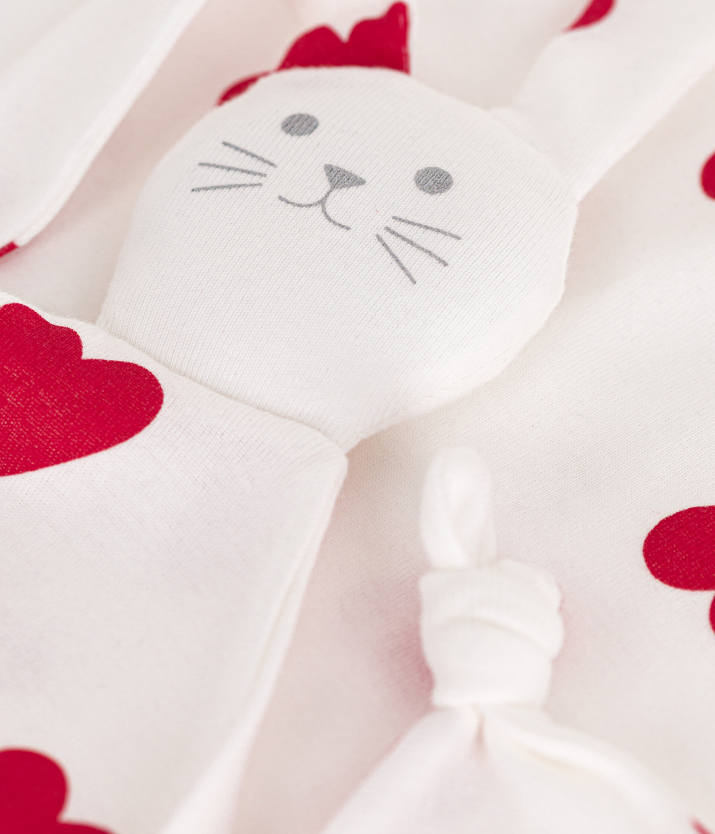 Cotton heart comforter