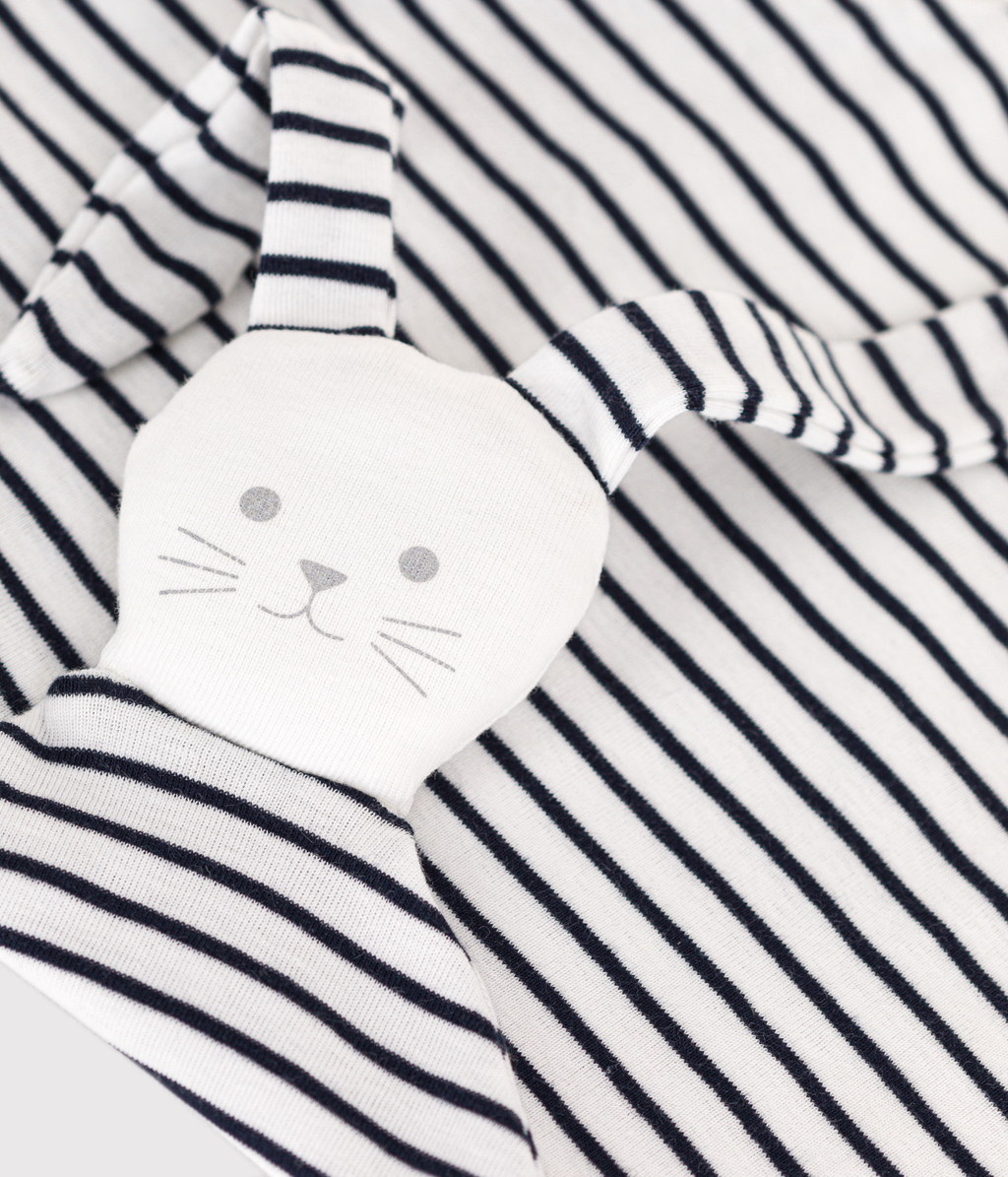 Cotton sailor-striped soft toy