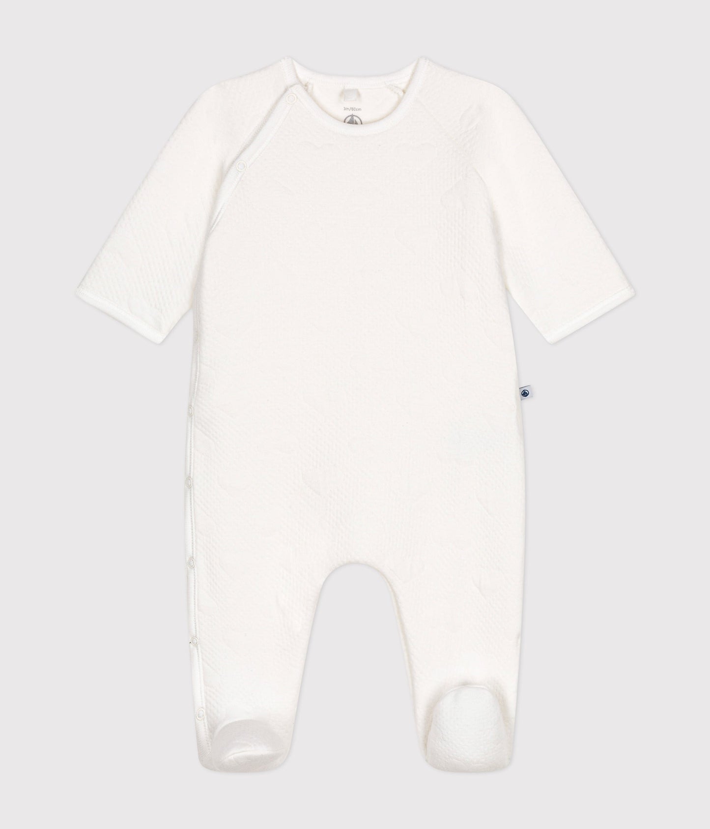Pyjama en tubique cœur bébé