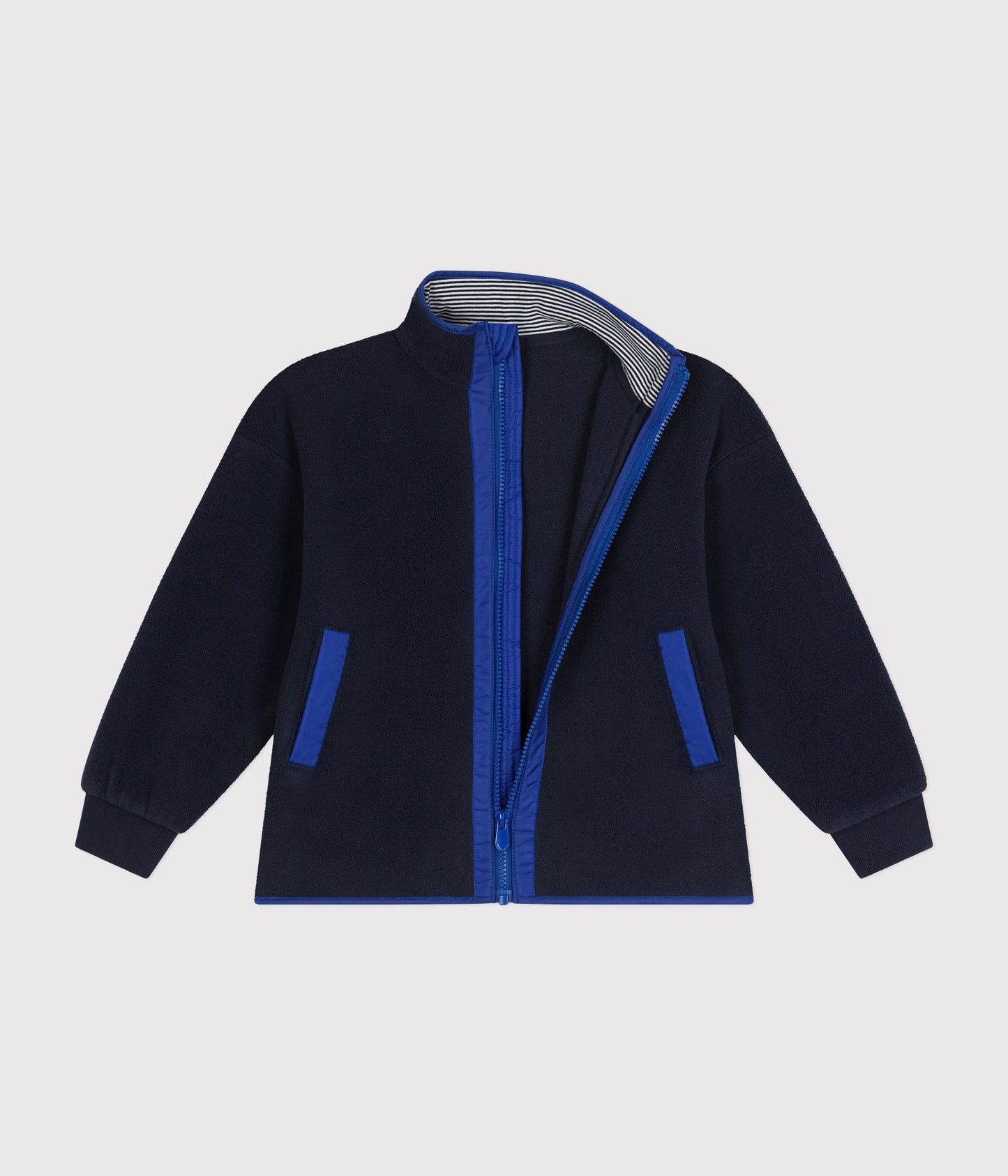 Veste zippée en polaire enfant jour garçon