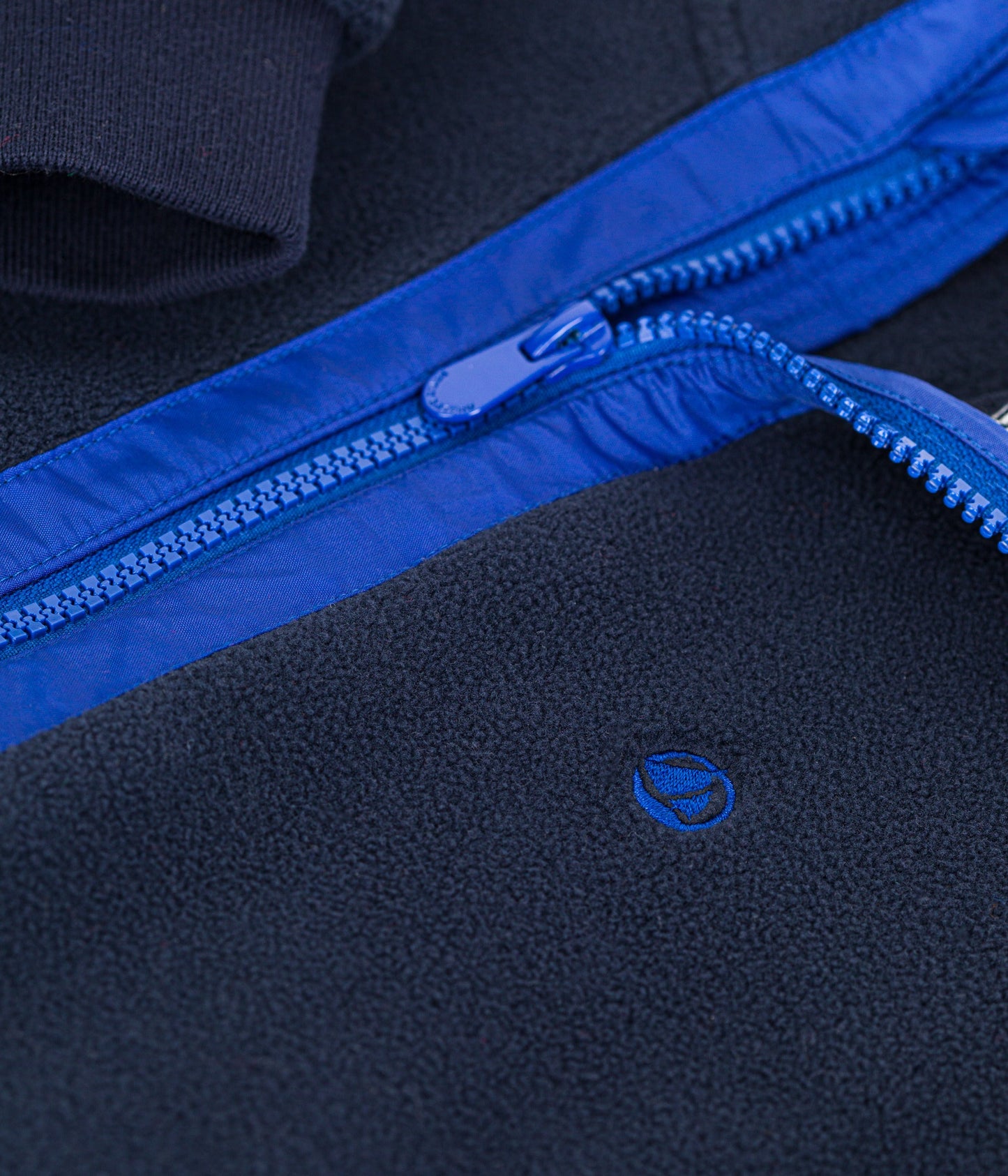 Veste zippée en polaire enfant jour garçon