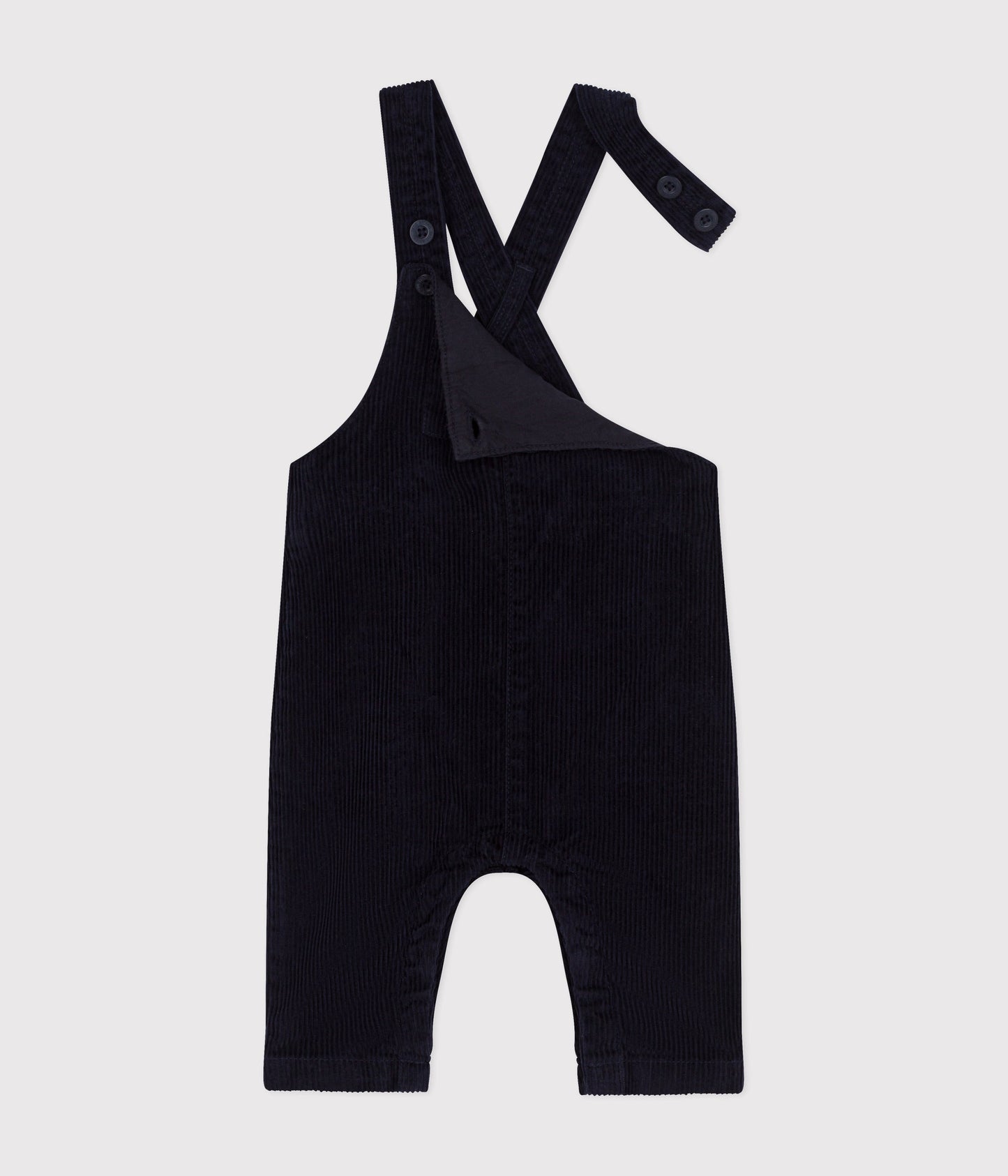 Salopette en velours bébé