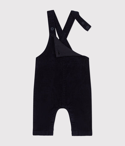 Salopette en velours bébé