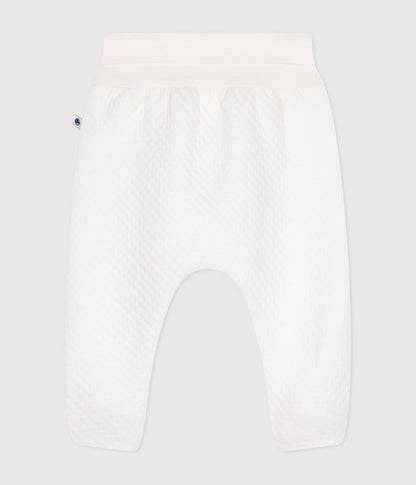 Pantalon à pieds en tubique matelassé  bébé – D1