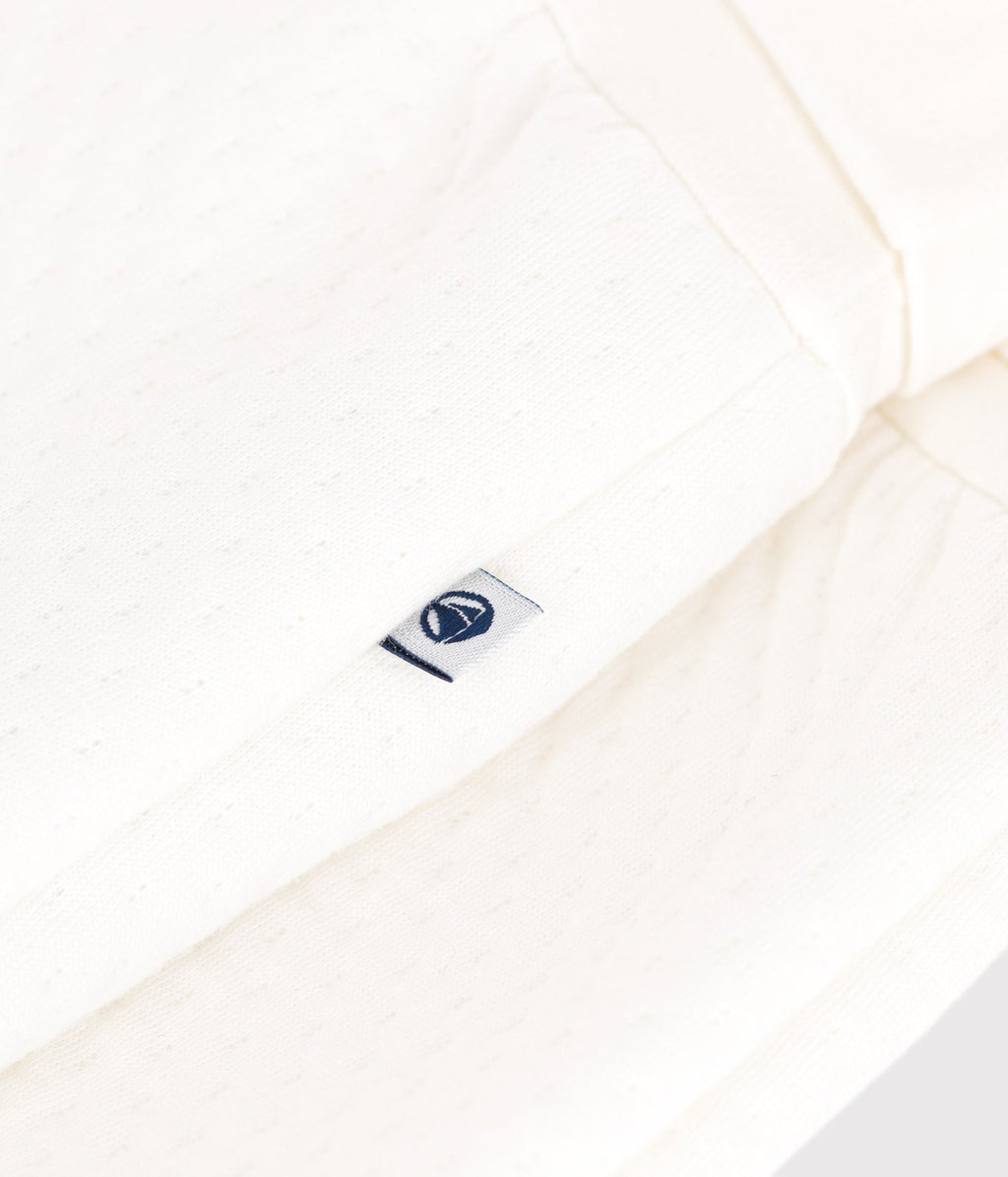 Pantalon à pieds en tubique matelassé  bébé – Z1
