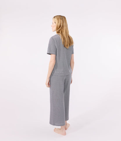 Pyjama milleraies en coton femme – J1