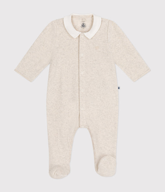Pyjama en velours bébé
