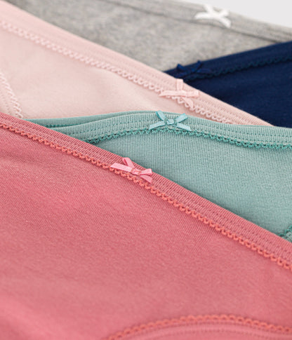 Lot de 5 culottes en coton femme