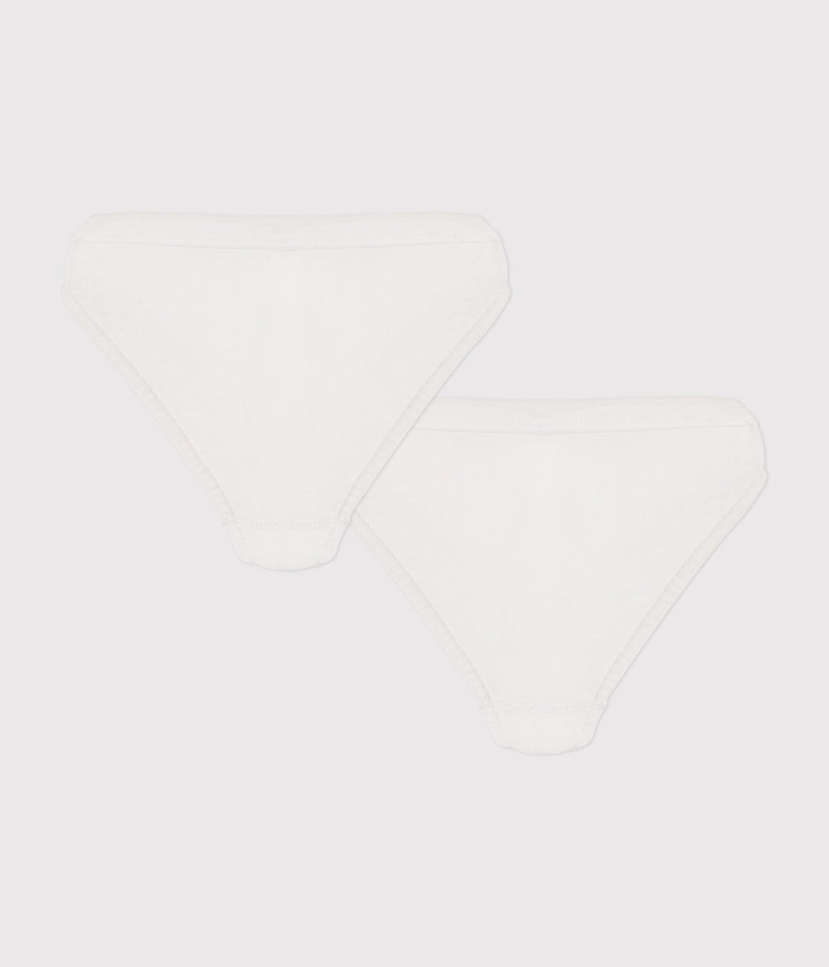 Lot de 2 slips unis en coton enfant – D
