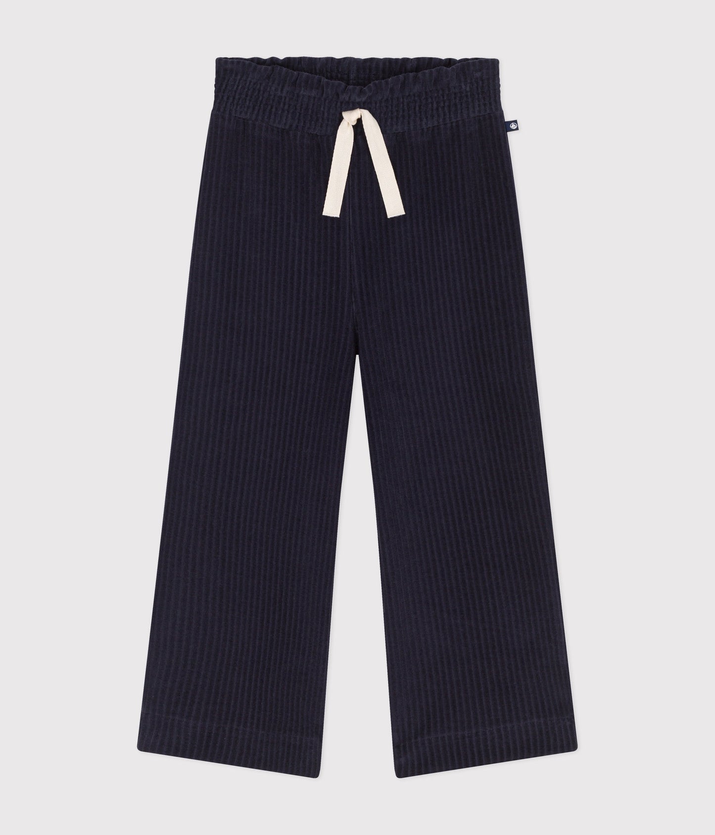 Pantalon large en velours fin enfant fille