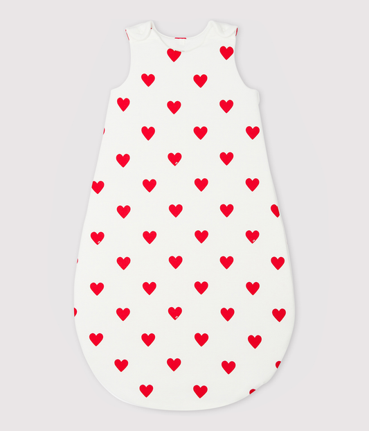 Gigoteuse bébé en coton à cœurs TOG 2