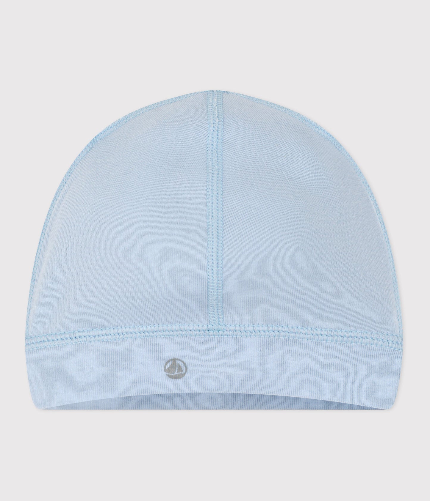 Bonnet bébé en coton uni