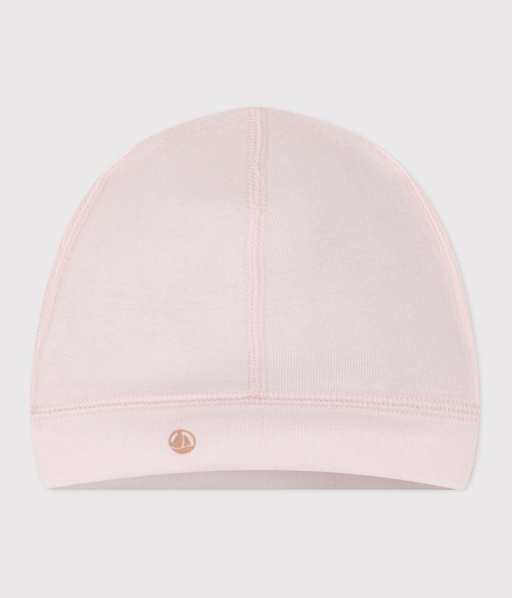 Plain cotton baby hat