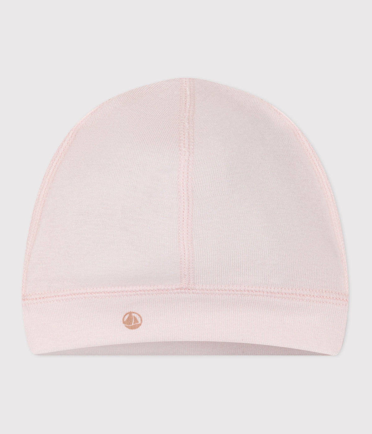 Bonnet bébé en coton uni