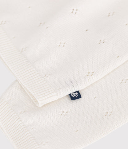 Cardigan enfant coton point fantaisie