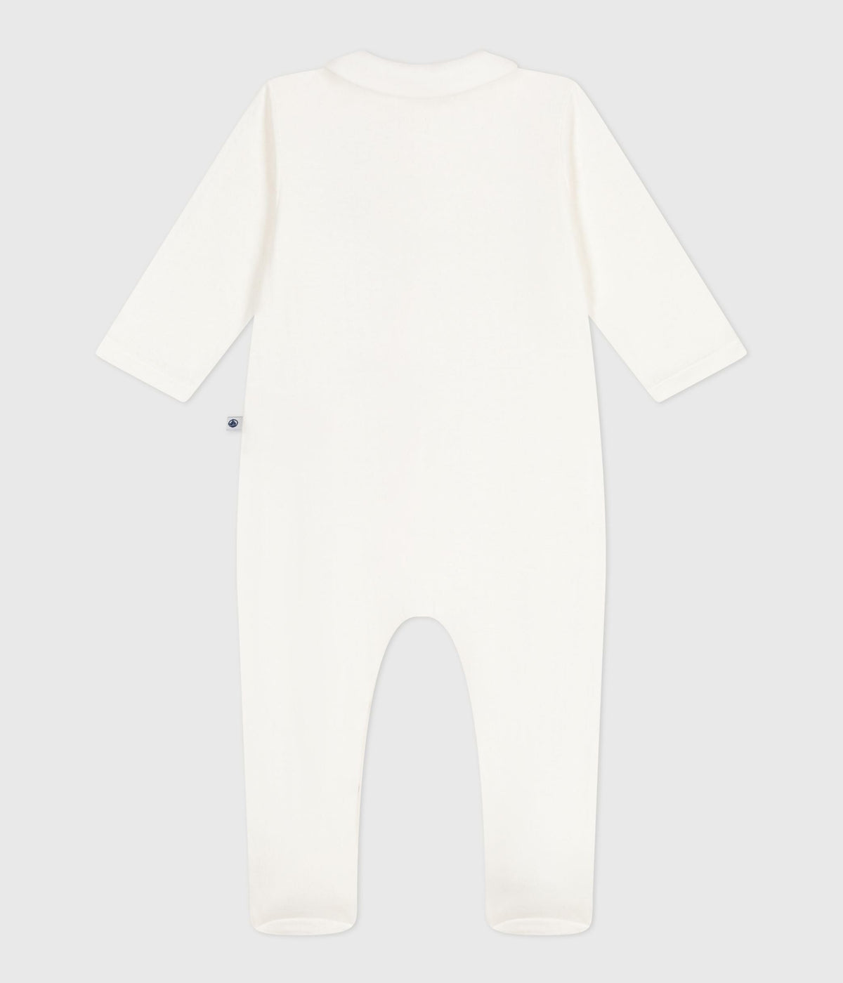Pyjama bébé en tubique à col uni – D1